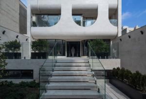 معماری این آپارتمان زیبا در مشهد تماشایی است