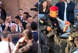 خشم آنکارا از سفر بارزانی به ترکیه با محافظان مسلح