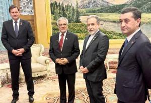 رایزنی وزرای خارجه ایران،پاکستان،بلاروس و ازبکستان