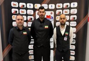 صعود هر سه اسنوکرباز ایران به مرحله حذفی جام‌جهانی با صدرنشینی