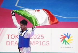 پوراسماعیل در تکواندو طلا گرفت/ بیست و دومین مدال ایران طلایی شد 