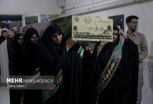 آغاز مراسم تشییع و تدفین شهید گمنام در دانشگاه فرهنگیان بندرعباس