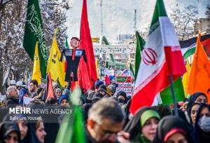 بازتاب راهپیمایی شکوهمند ۲۲ بهمن مردم ایران در «آسوشیتد پرس»