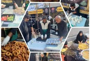 برپایی موکب خادمیاران شهرستان دشتی در مشهد مقدس