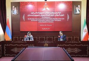 وزیر ورزش: از تجارب ارمنستان در توسعه شطرنج ایران استفاده می‌کنیم