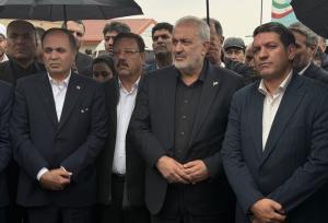 آیین کلنگ‌زنی و آبرسانی با حضور وزیر نیرو و کشاورزی برگزار شد