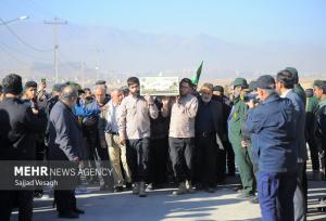 تجلی ارادت؛ تشییع باشکوه پیکر شهید گمنام در آغوش مردم شاهرود