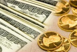 کاهش قیمت سکه و دلار در بازار معالامات امروز