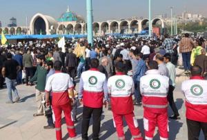 پوشش نماز جمعه تهران با حضور بیش از ۱۹۰۰ امدادگر و نجاتگر