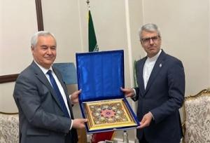 دیدار سفیر تاجیکستان در تهران با بقائی