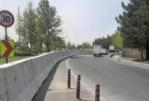 اخبار تهران|نصب 10 کیلومتر نیوجرسی در اتوبان چمران