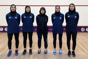 پایان مسابقات انتخابی تیم ملی اسکواش بانوان