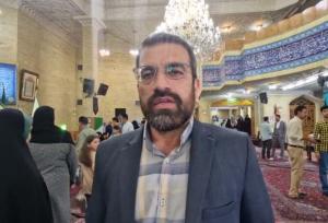 سید مرتضی محمودی رای خود را به صندوق انداخت