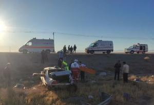 یک فوتی و ۷ مصدوم در دو حادثه نیشابور