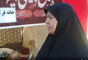 خانه قرآن نورالزهرا با پخت فلافل و گرده در جشن امت احمد حضور یافت