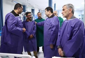 عیادت وزیر ورزش از دختر موتورسوار