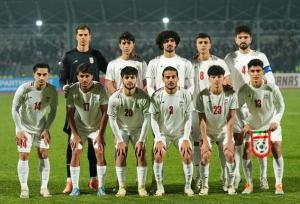 پیروزی تیم فوتبال امید ایران مقابل بحرین