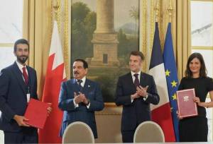 فرانسه و بحرین توافقنامه نظامی امضا کردند