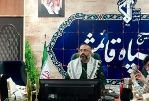 فرمانده سپاه قائم‌شهر: دشمن با جنگ روانی و اقتصادی به دنبال سقوط حکومت است