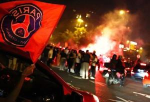 درگیری معترضان فرانسوی با پلیس پس از قهرمانی PSG در اروپا