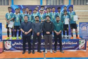 رشید: تیم یالچین شیروان قهرمان مسابقات فوتسال خراسان‌ شمالی شد