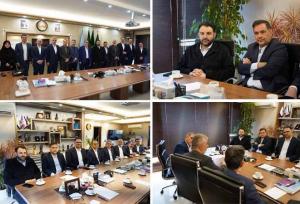 دیدار مدیرعامل بانک شهر با رئیس دانشگاه علوم پزشکی شهید بهشتی