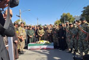 مراسم تشییع شهید مدافع وطن «سجاد منصوری» آغاز شد