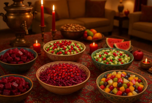 طرز تهیه ۵ سالاد شیک و مجلسی برای شب یلدا