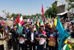 روز غدیر بیعت با ولایت و همبستگی با شهدای عملیات رژیم جعلی صهیونیستی