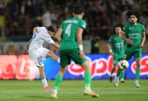 پیروزی استقلال برابر شمس آذر در نیمه اول/ خوش شانسی برای آبی‌پوشان