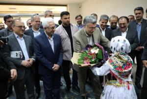 وزیر بهداشت وارد خراسان شمالی شد