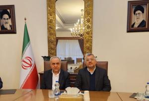 نشست مشترک معاون اقتصادی وزارت خارجه با استاندار آذربایجان شرقی