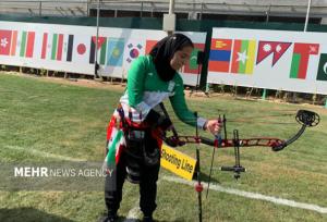 پاراکماندار دختر ایران در رده چهارم ایستاد