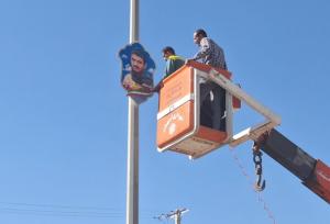 زاهدی: ۱۳۰ قاب جدید از شهدا در ورودی شهرستان تربت حیدریه نصب می شود