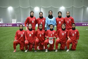 سومی دختران فوتبال ایران در کافا