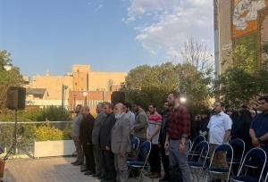 رونمایی از یادبود خبرنگاران شهید غزه در خانه روزنامه‌نگاران