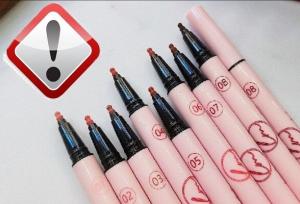 انتشار اسامی محصولات آرایشی لب غیرمجاز