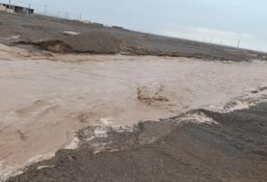 باران راه ارتباطی ۱۱ روستا در فسا را مسدود کرد