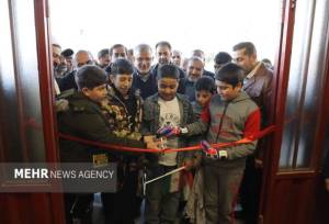 اداره ورزش و جوانان و سالن ورزشی شهید مهدی پولادوند چهارباغ افتتاح شد