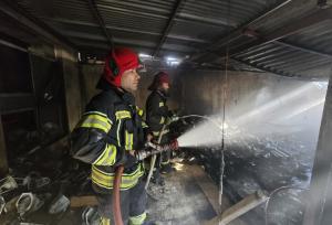 شریعتی: مجتمع ۱۰ واحدی در خیابان آل محمد دچار آتش سوزی شد