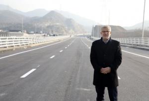 پایان ساخت یکی از پل‌های بزرگ آزادراه شمالی کرج