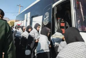 اعزام دانش‌آموزان گرمساری به اردوی راهیان نور