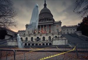 «ارواح دموکرات‌ها»؛ ویدئوی منتشر شده از سوی کاخ سفید در شب «هالووین»