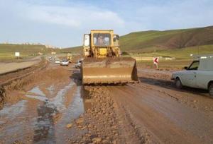 محور فاریاب - زیارتعلی رودان بازگشایی شد