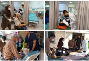 خواب آلودگی راننده موجب انحراف اتوبوس در جاده سبزوار و مصدومیت ۲۸ نفر شد