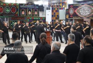 برپایی دسته‌های عزاداری فاطمیه در تبریز