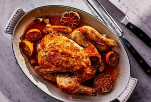 فوت‌وفن‌ گیلانی‌ها برای مرغ پرتقالی خوشمزه