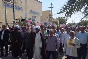 راهپیمایی «بشارت نصر» در خور و بیابانک