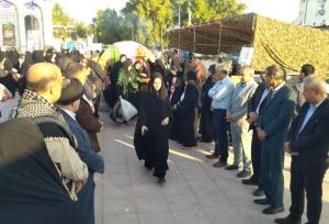 ۱۹۵ دانش آموز دختر شهرستان گناوه عازم اردوی راهیان نور شدند