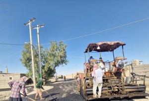 شیرزایی: ۲۱ روستای شهرستان نیمروز آسفالت می شود